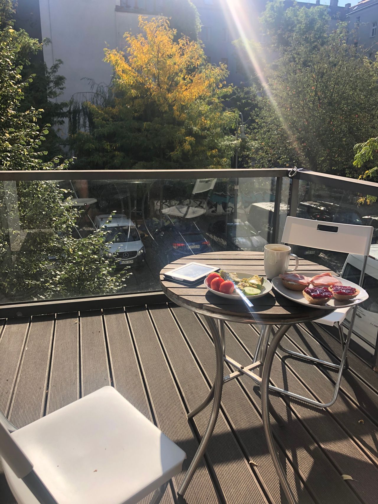 Furnished 2-room apartment with balcony in Prenzlauer Berg