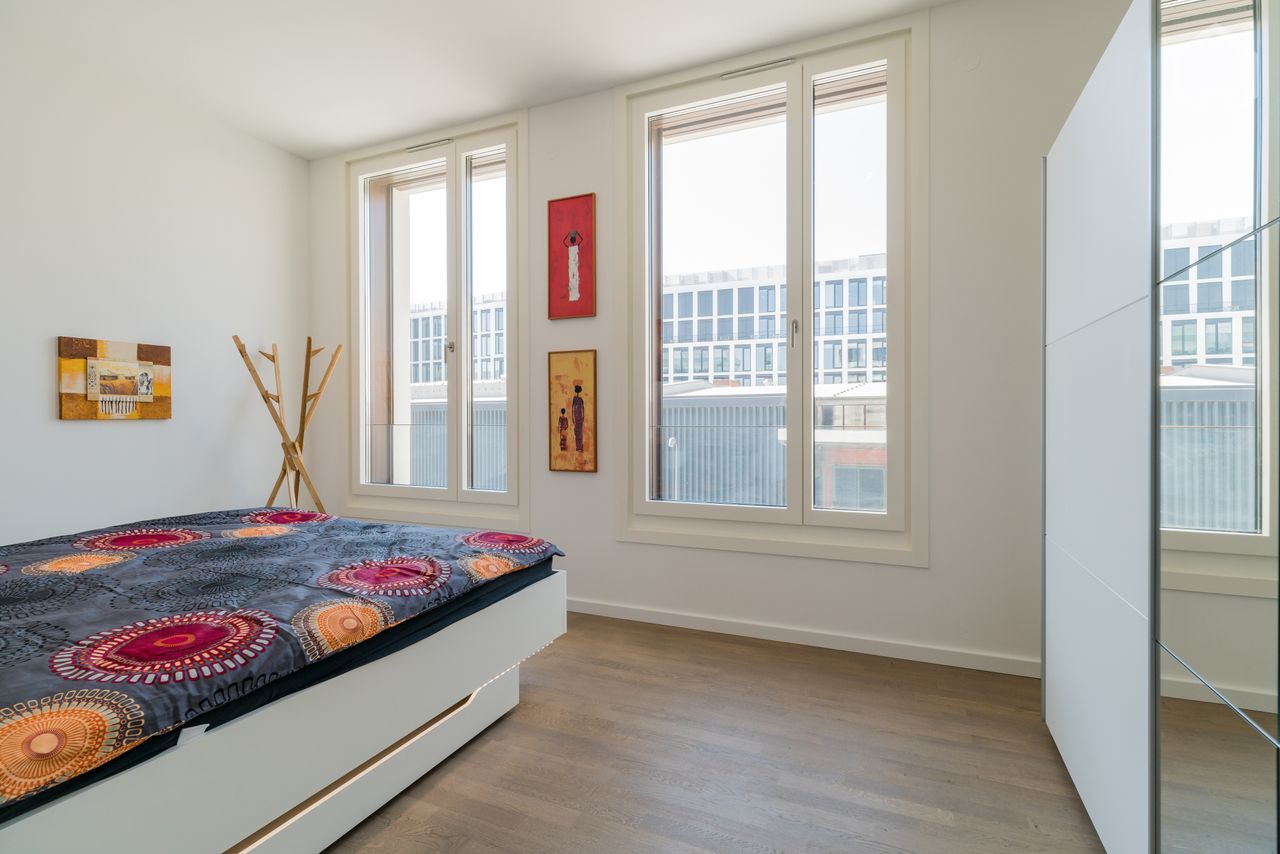 Luxurious brand new one bedroom apartment with character and style in the heart of Berlin Mitte's new Europacity