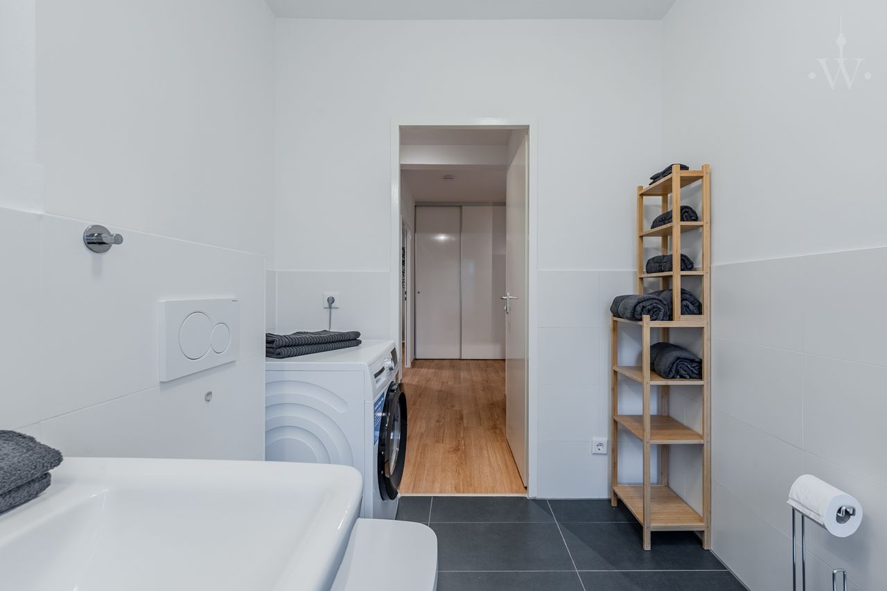 Bright 3-room apartment not far from Lake Tegel!