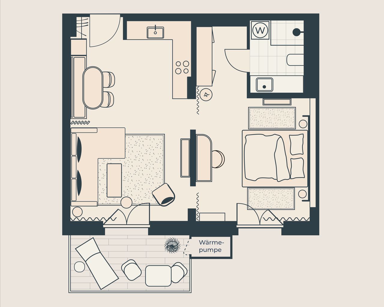 Loft im UNITED LIVING