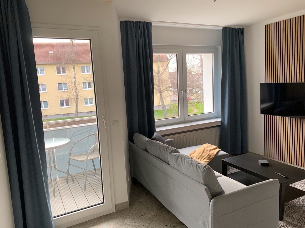 Renovated & high quality furnished 1,5 room apartment with balcony in Dortmund