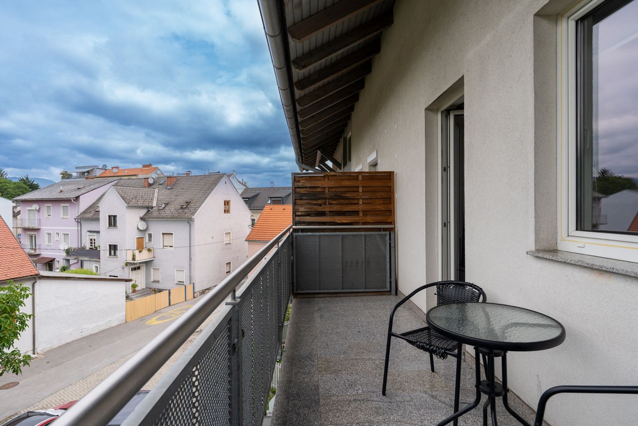 Sunny Apartment with a Balcony