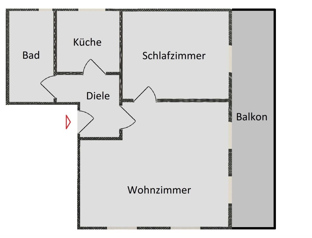 Farmhouse with view of green surroundings