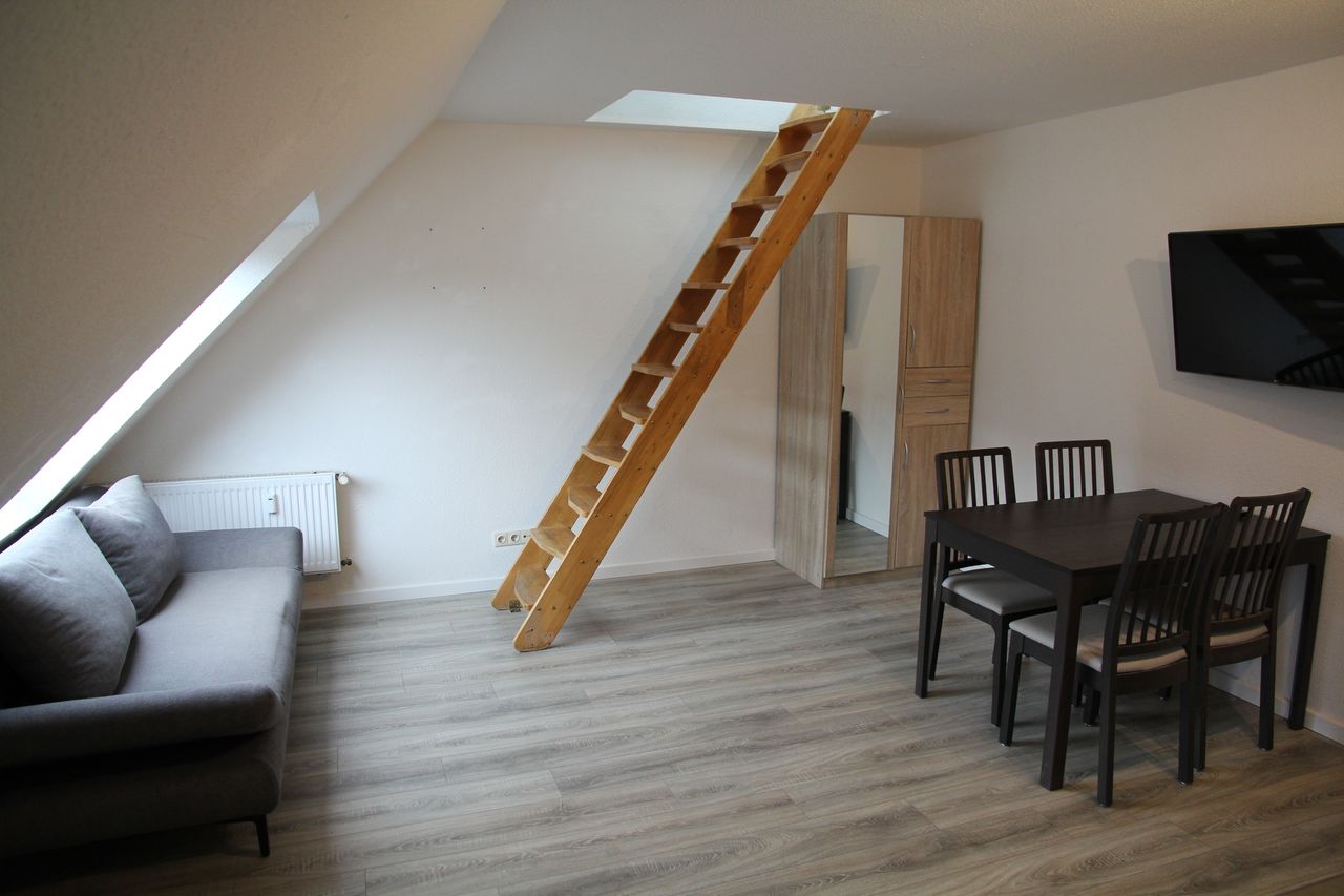 Furnished maisonette apartment in Aachen