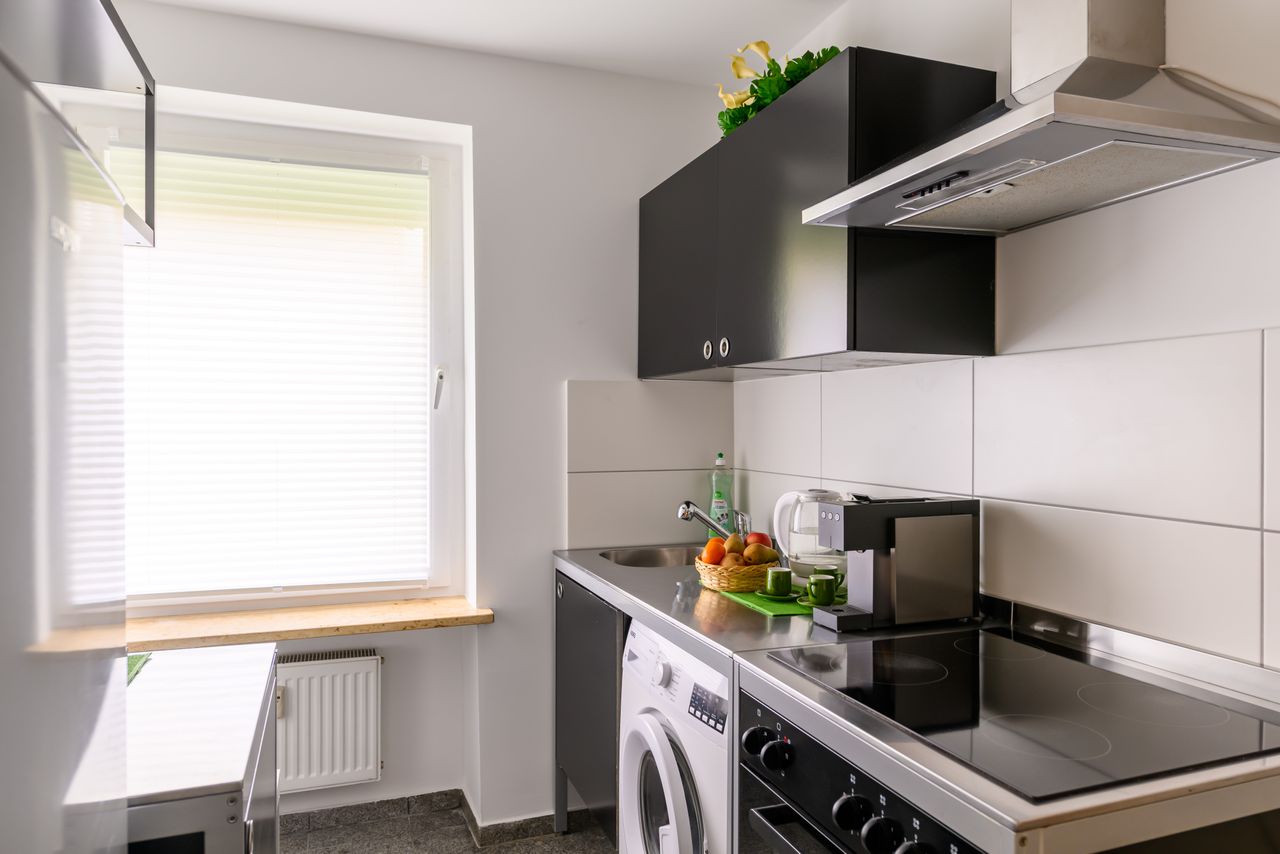 Central but in a quiet location furnished 2-rooms-flat in Cologne Deutz with a direct connection to the Fair