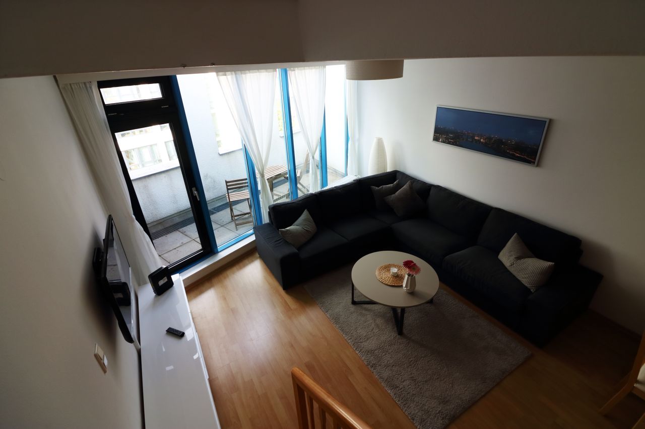 Our stylish 2-room maisonette apartment in the heart of Berlin