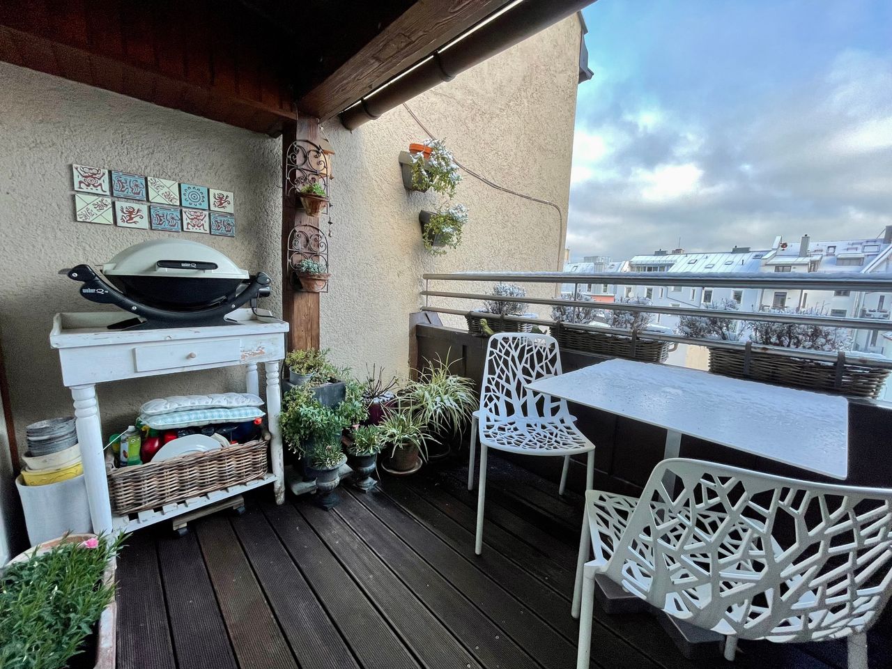 Top floor apartment in munich with roof terrace, Top location at the Isar/ central location