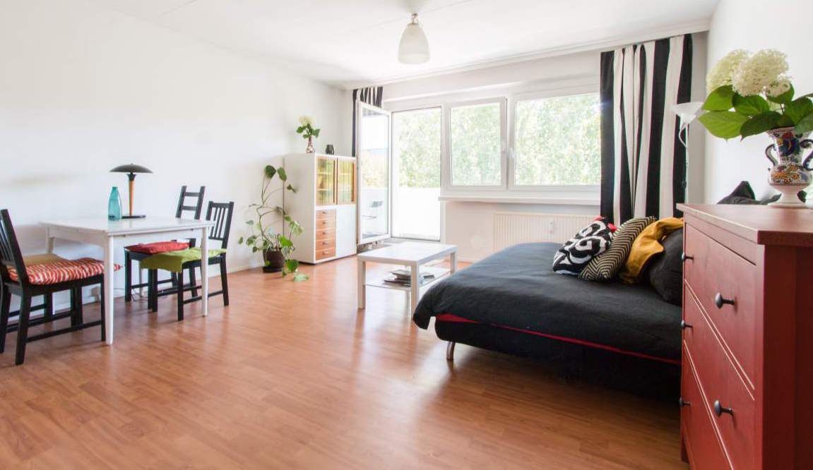 MINI LOFT:  2 Bedrooms + Living-bedroom + balcony