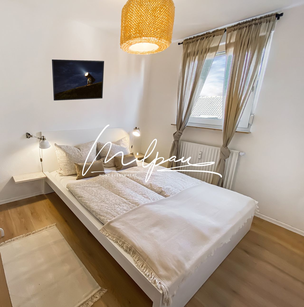 MILPAU Buer2 - Modern apartment with queen bed, Netflix, Nespresso, washing machine & Smart TV