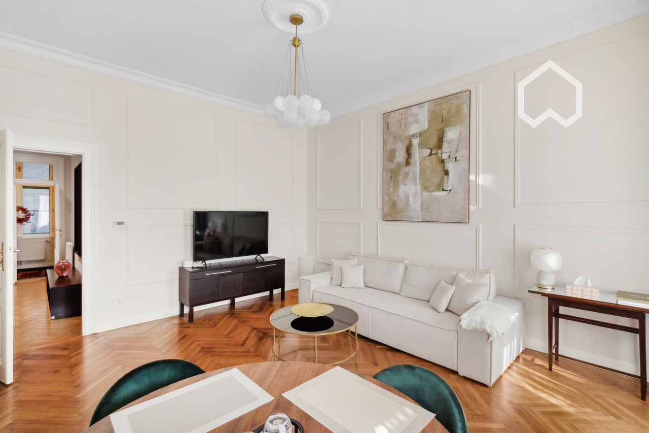 Designer apartment furnished and fully equipped.