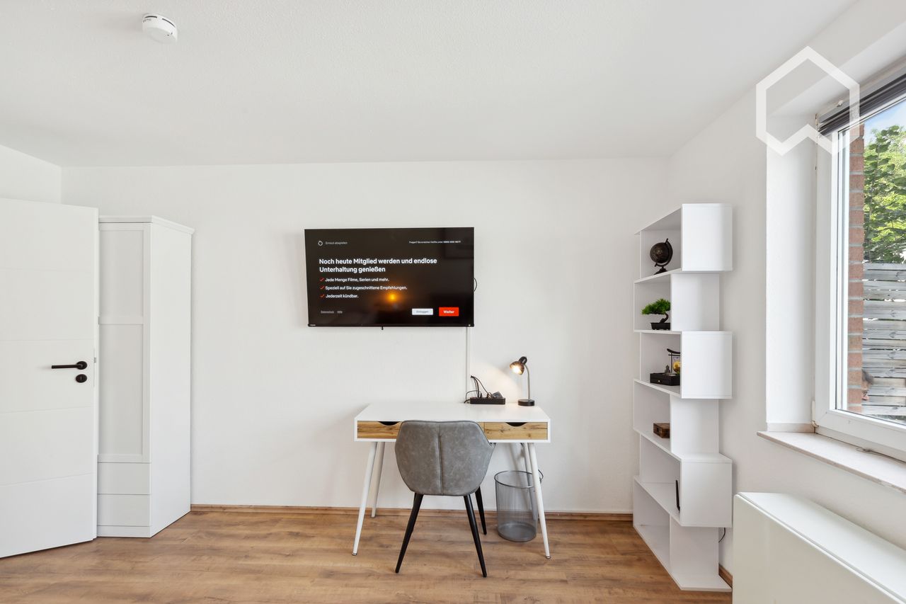 Modern apartment with its own terrace