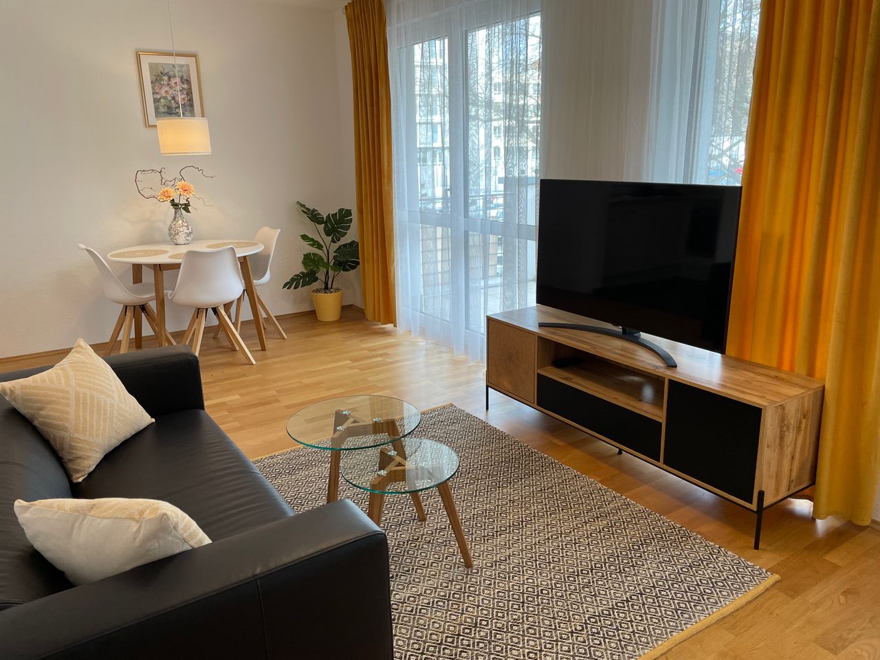 High-quality furnished 2-room apartment with Internet in Wiesbaden-Südost