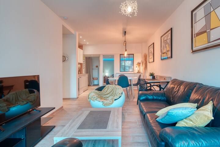 Magnificent 3-room flat with a superb terrace