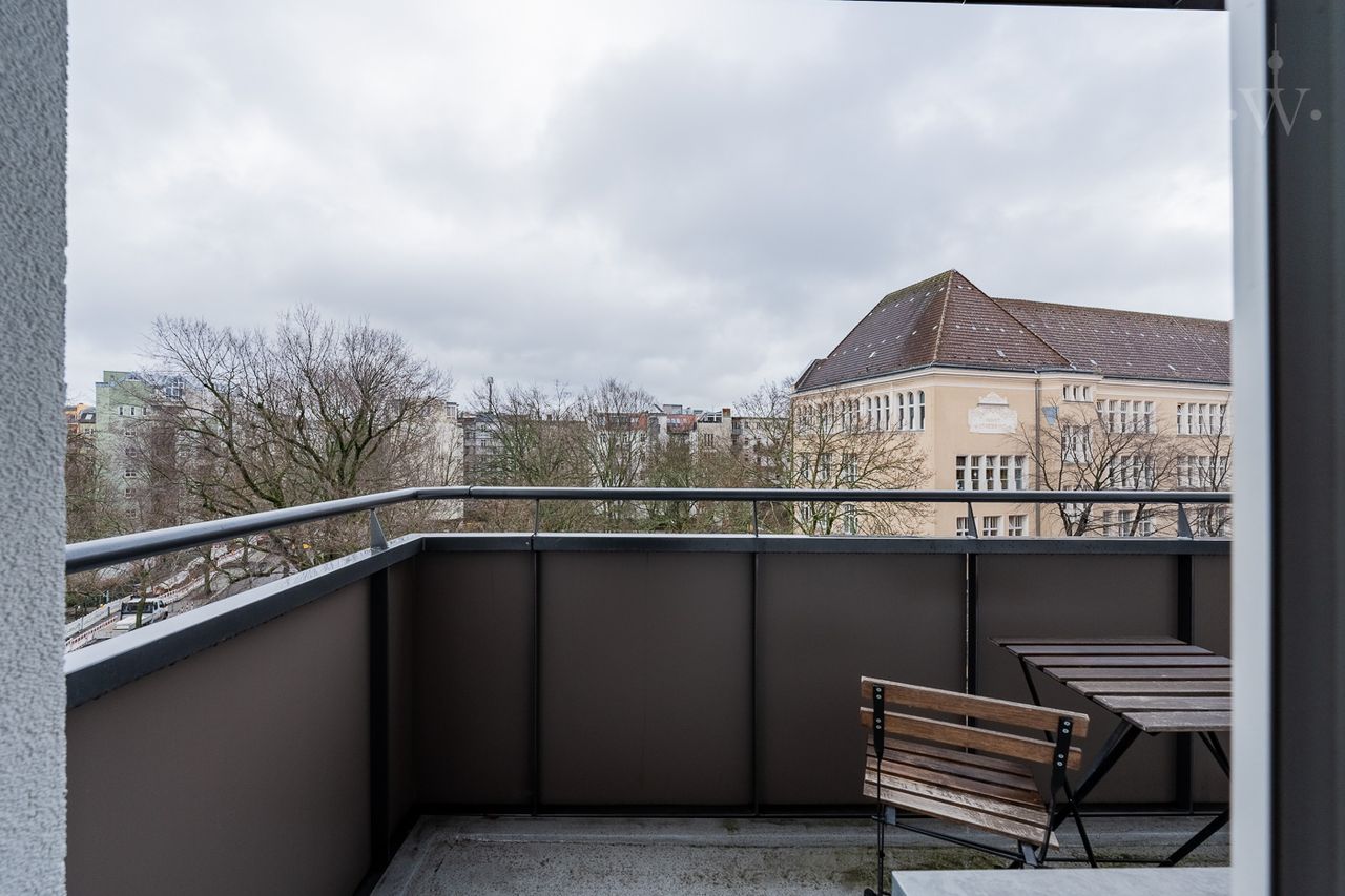 Cozy 3-room apartment with balcony - fully furnished in Scandinavian style