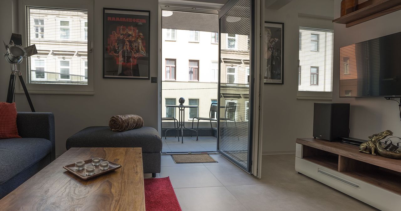 Stylish serviced apartment, 40 m² @ RockApart Vienna