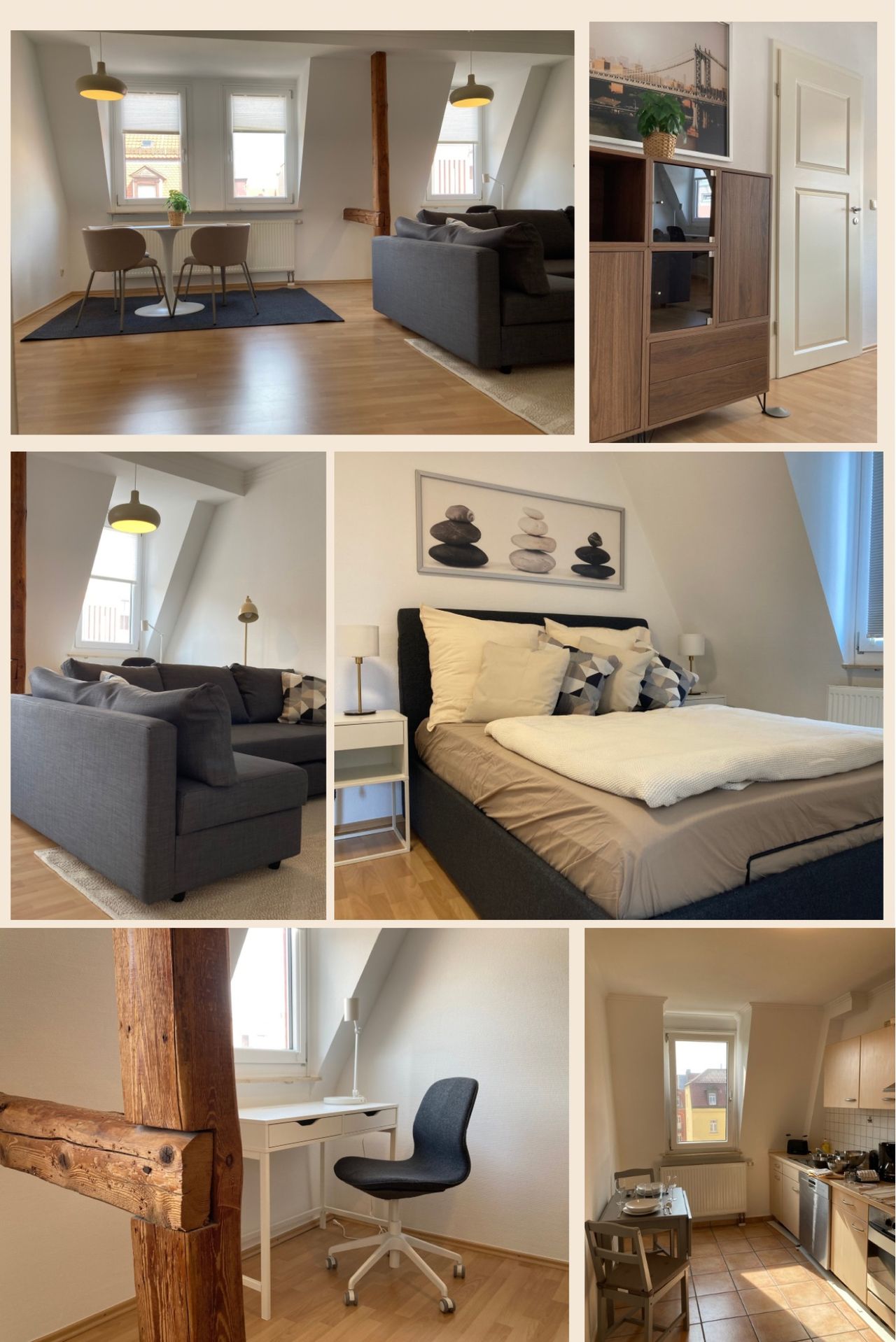 Exclusive and central apartment mit Fitnessecke in Nuremberg