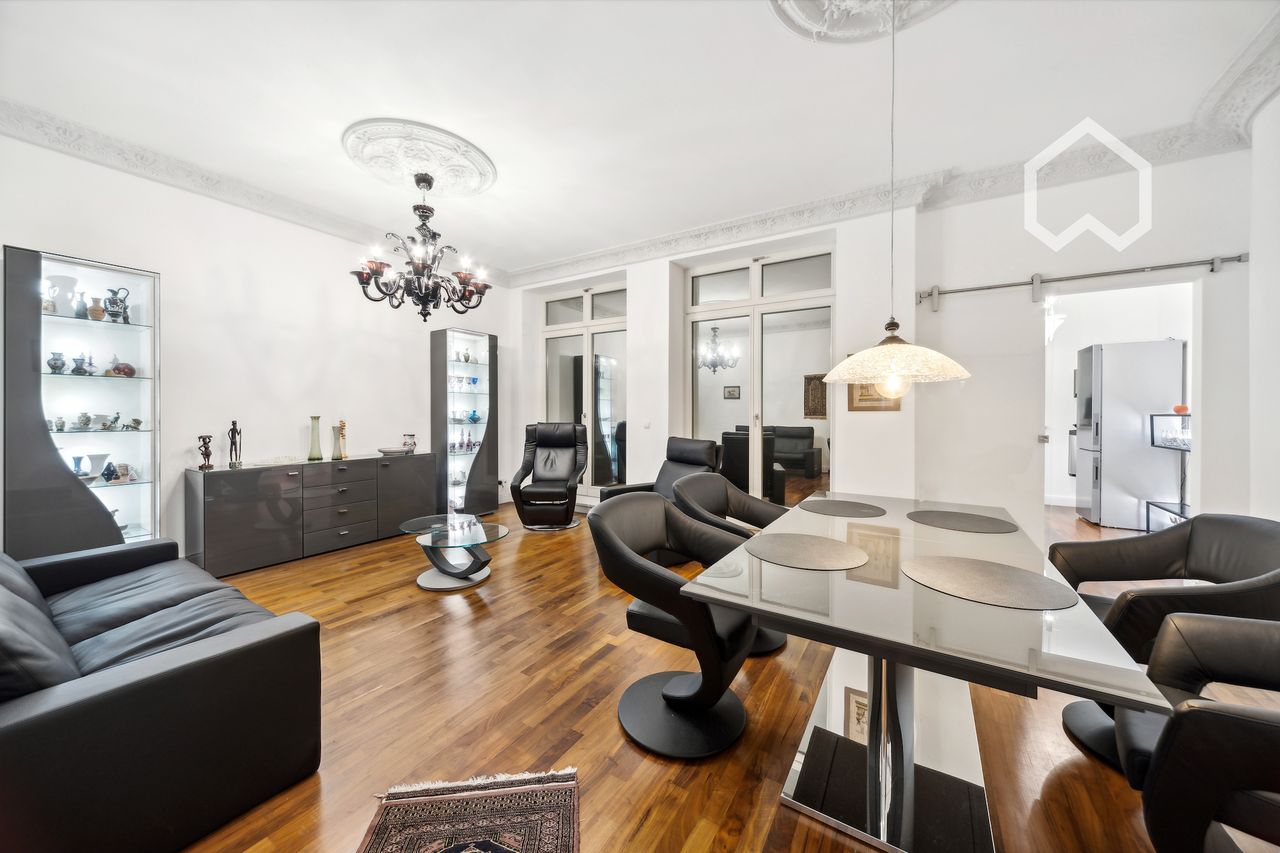 Stylish and high-quality 3-room apartment in Leipzig