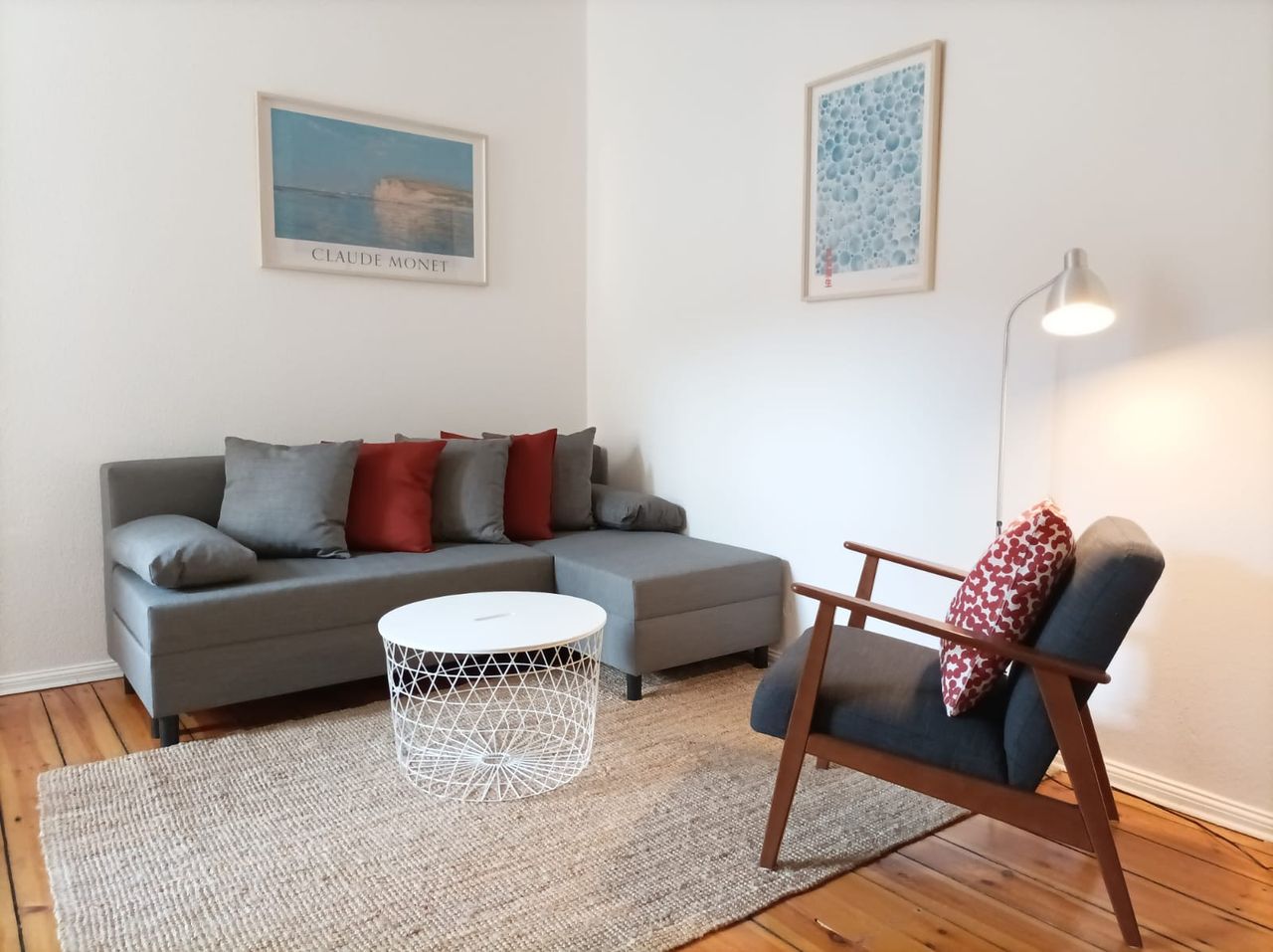 Spacious one bedroom apartment top location in Wedding (Seestrasse U6)