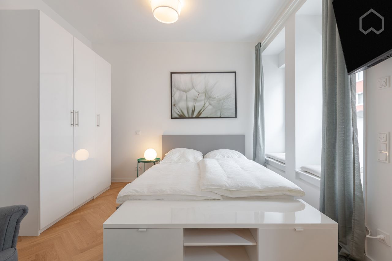 Bright and comfortable studio in the middle of Cologne -  Belgisches Viertel
