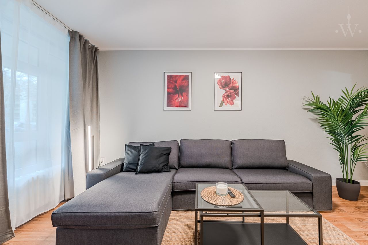 Our wheelchair-accessible and barrier-free 3-room flat with space for individuality in Berlin Steglitz