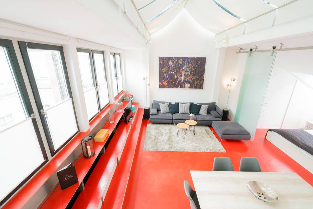 Fancy luxury apartment with rooftop terrace overlooking the world-famous St. Stephen's Cathedral