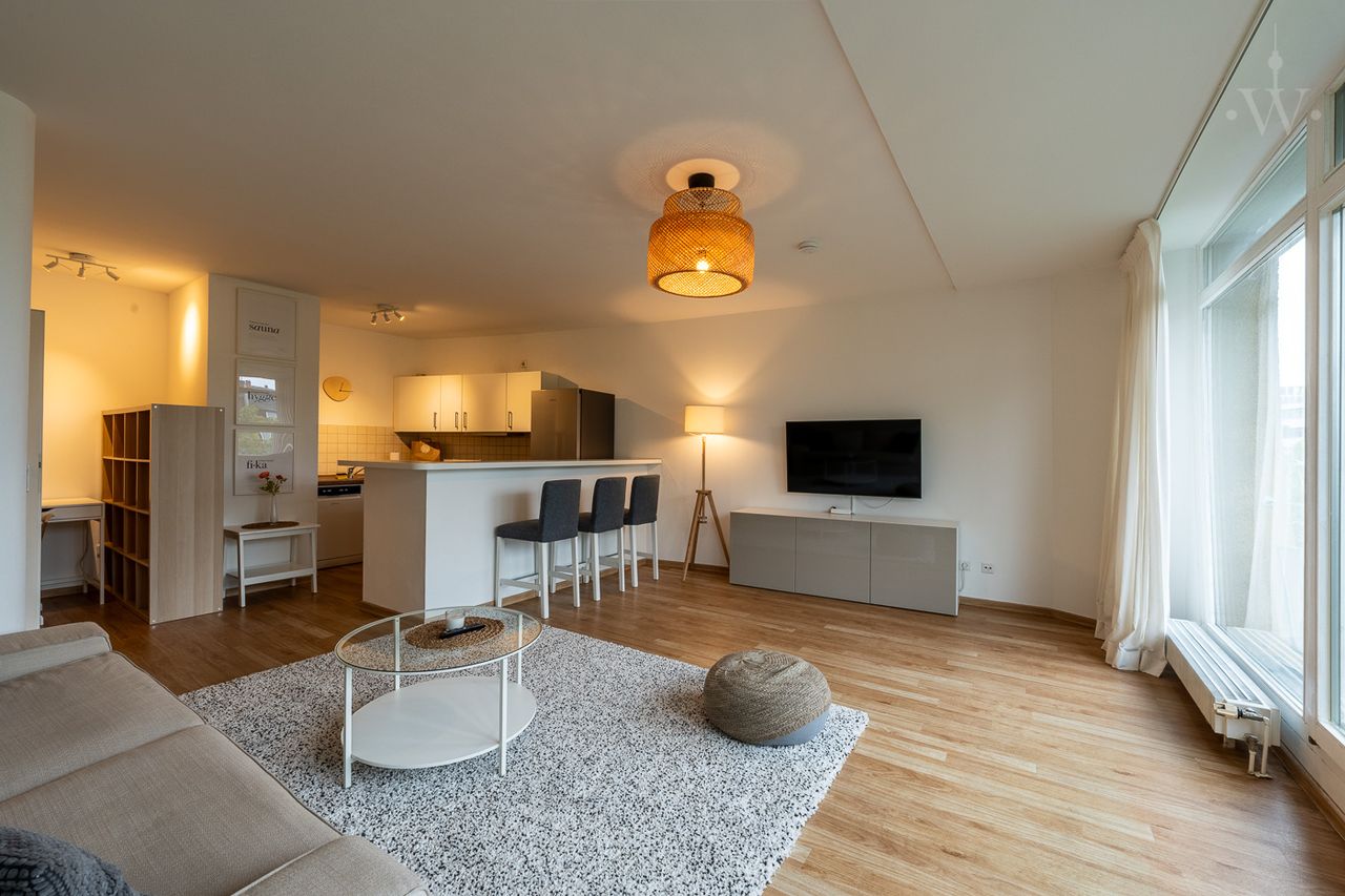 Our spacious, quiet suite in Kreuzberg