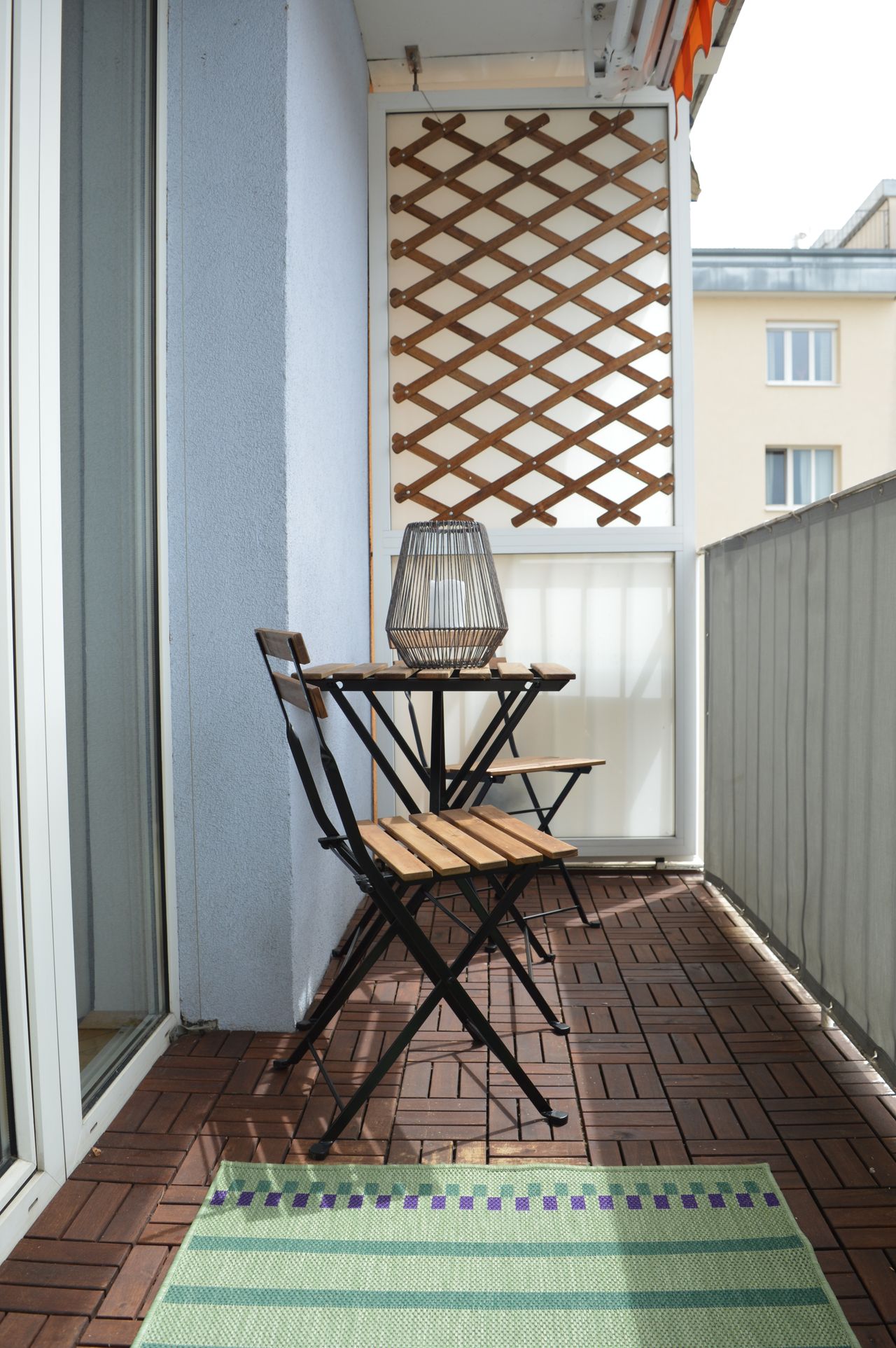 Central park-side apartment