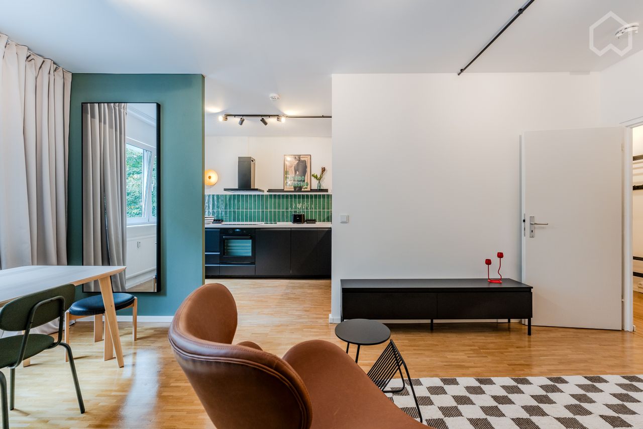 A True Gem in Friedrichshain – 2-Room Apartment (First Rental After Design Renovation)