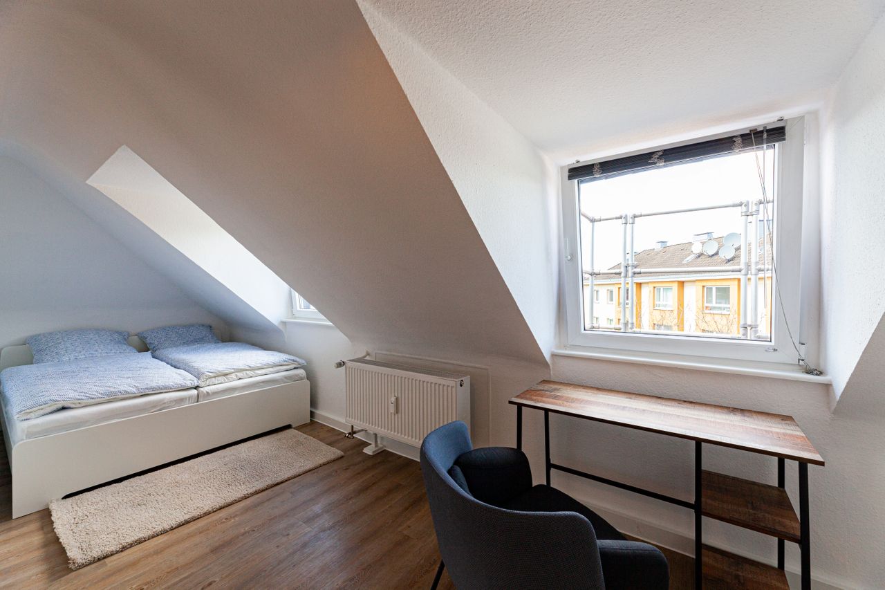 Spacious, quiet apartment in Düsseldorf