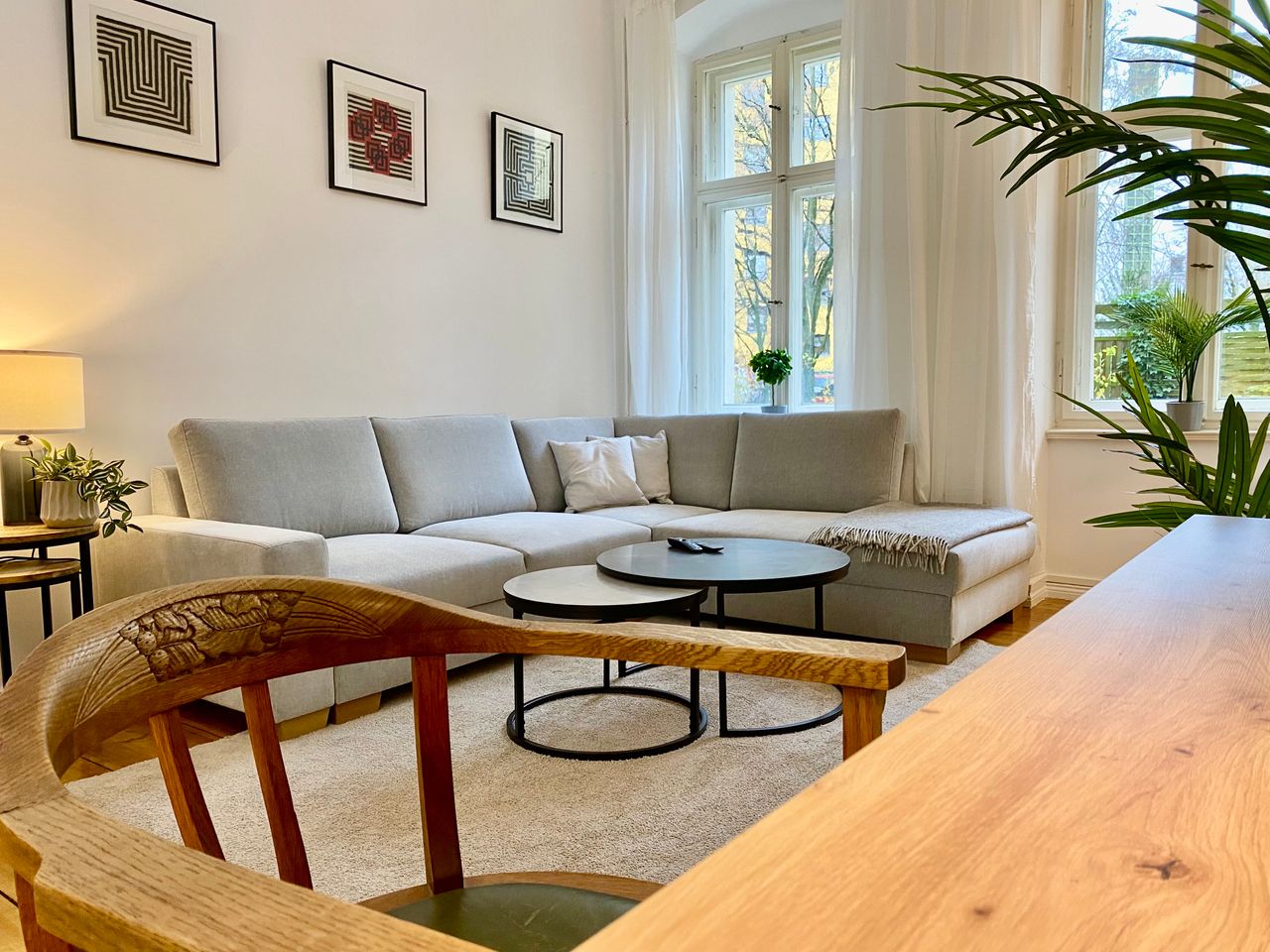 quiet old building apartment with garden in Charlottenburg