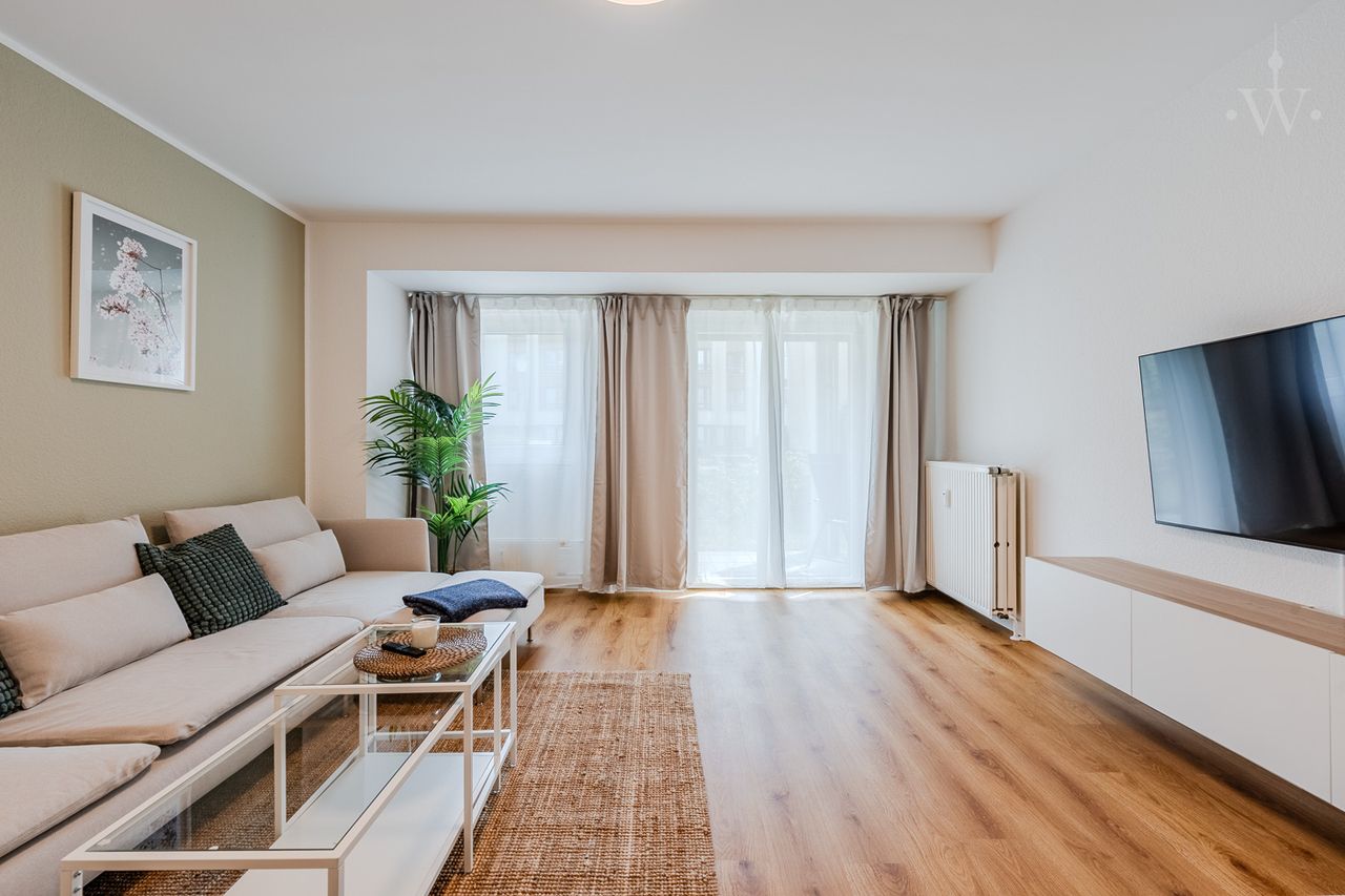 Light modern furnished 2-room apartment in Charlottenburg