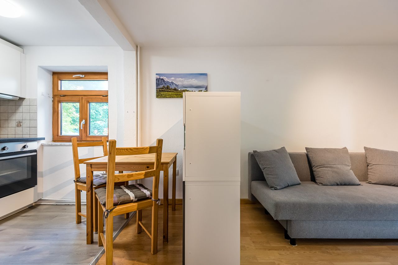 Friendly flat with garden in the south of Munich