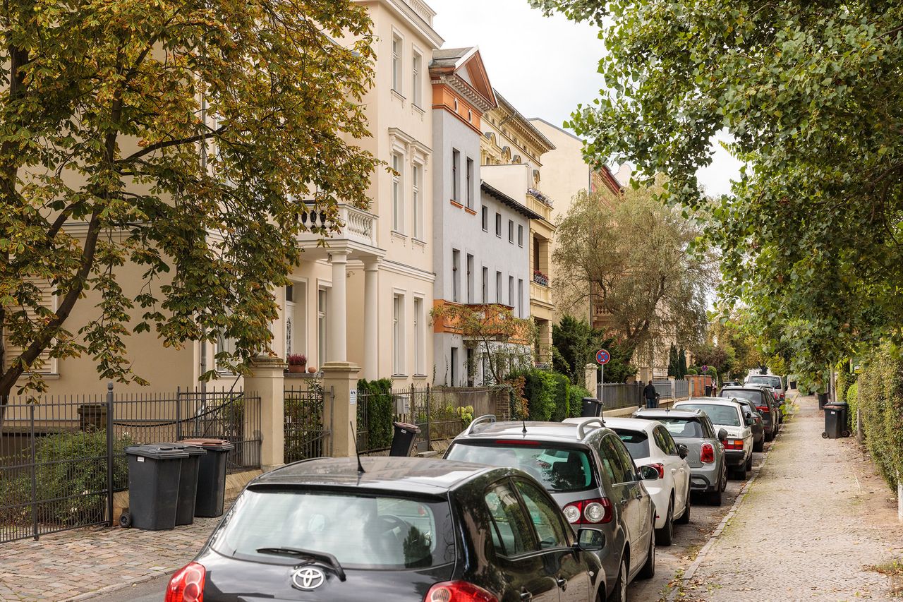 3 room apartment with balcony and bikes on Potsdam Weinberg