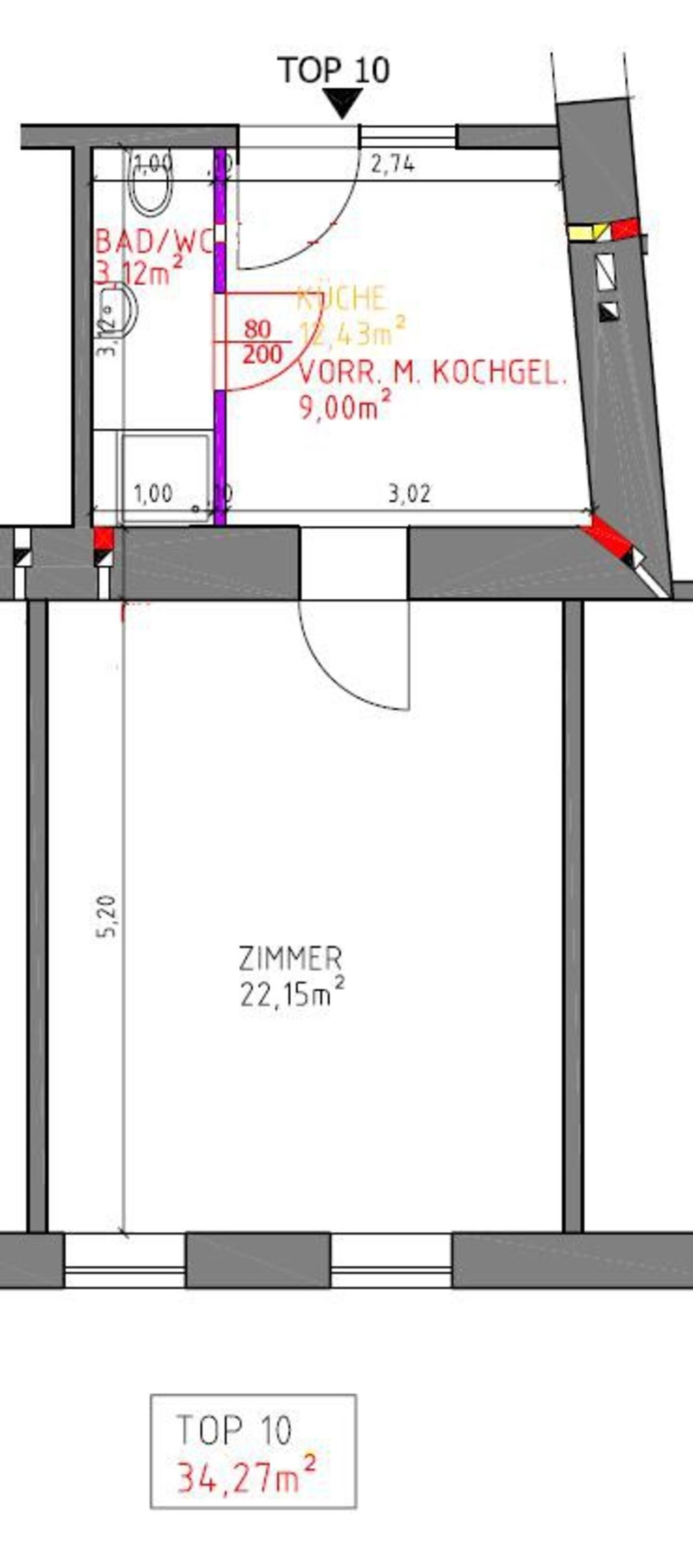 Studio Apartment near Wien Hauptbahnhof