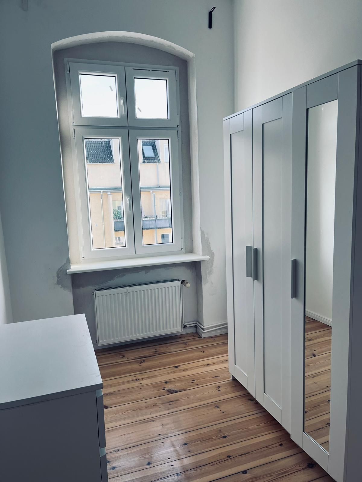 Furnished Flat in Moabit long term rent with balcony