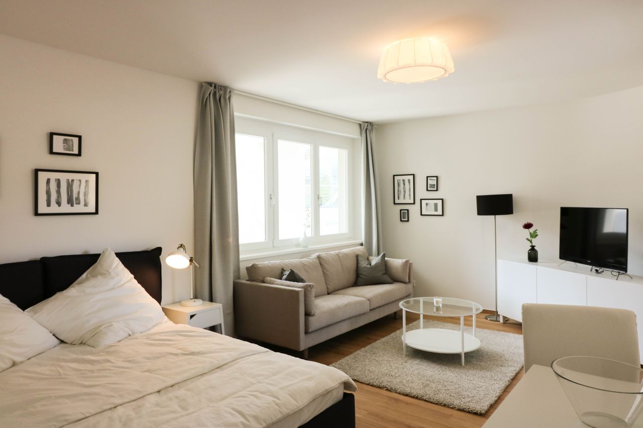 Modern suite with nice neighbours