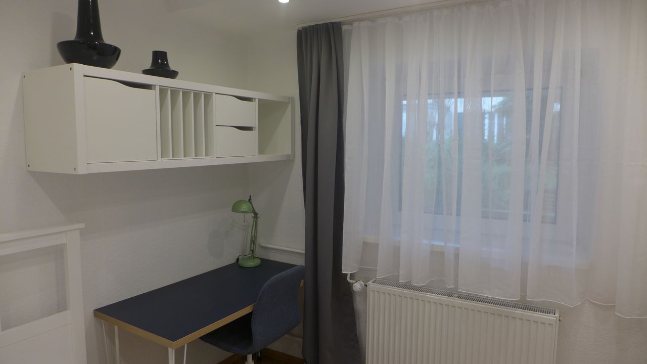 Neuenheim, 2 rooms, 1 km university, 400m, Neckar, newly renovated / furnished