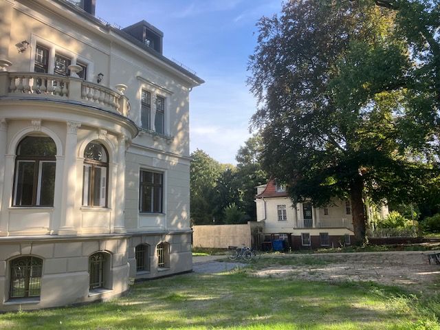 Luxury apartment in art nouveau villa with park view