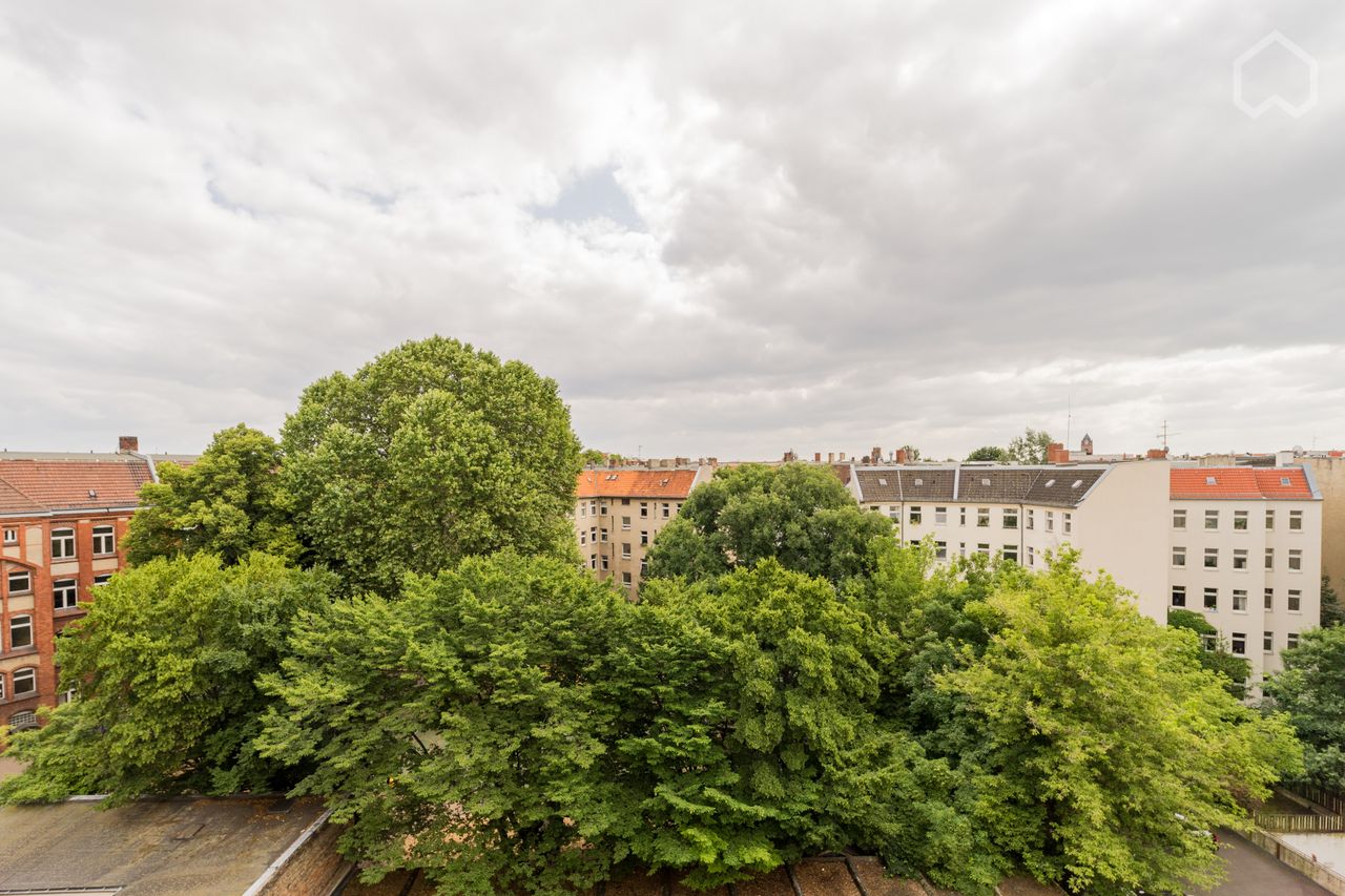 Attic studio in the heart of Neukölln with two great terraces