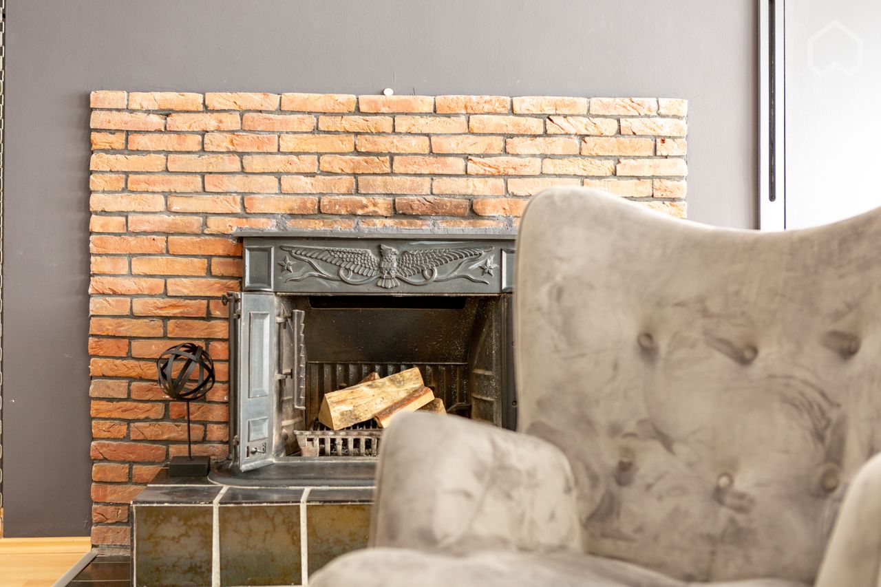 Wonderful & nice designer suite with fireplace - very qiet