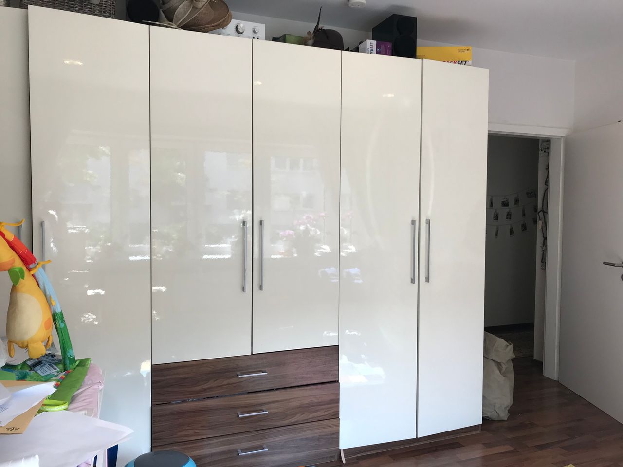 Gardenflat in central Frankfurt, very good connections with public transport