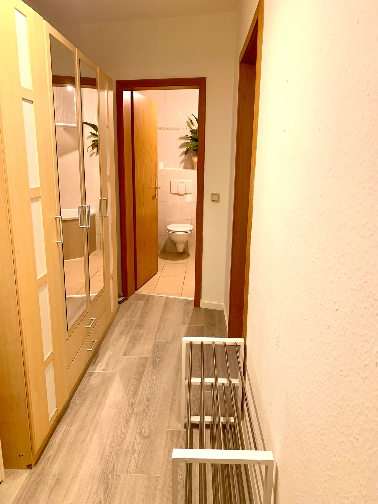 Dream in white- new 1room apartment in Leipzig-Connewitz, large balcony.