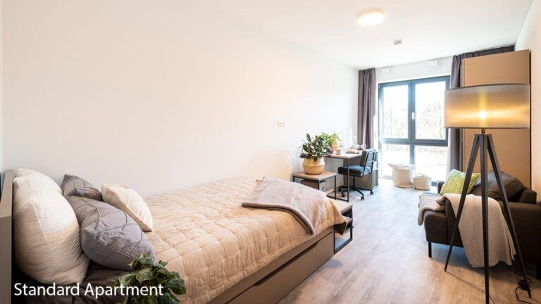 Furnished new-build apartment in the heart of Düsseldorf