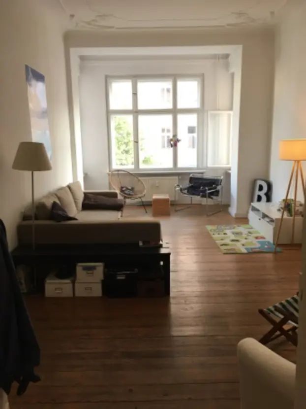 Shared flat for 2: Temporary rent in beautiful 115 sqm old building - fully furnished