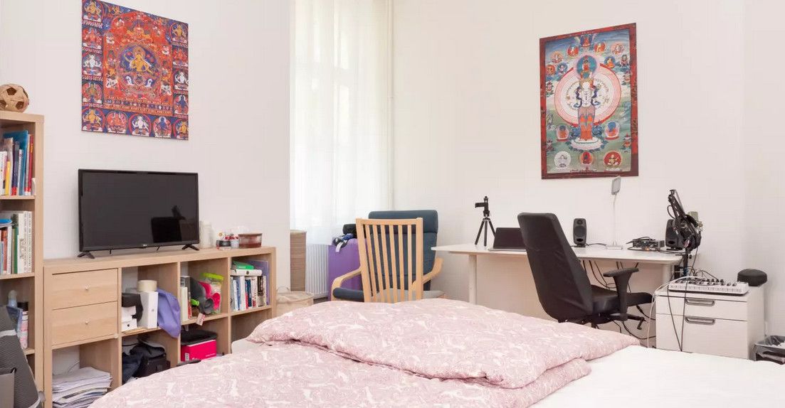 Quiet flat with 2 bedrooms for rent near Landwehrkanal in Neukölln