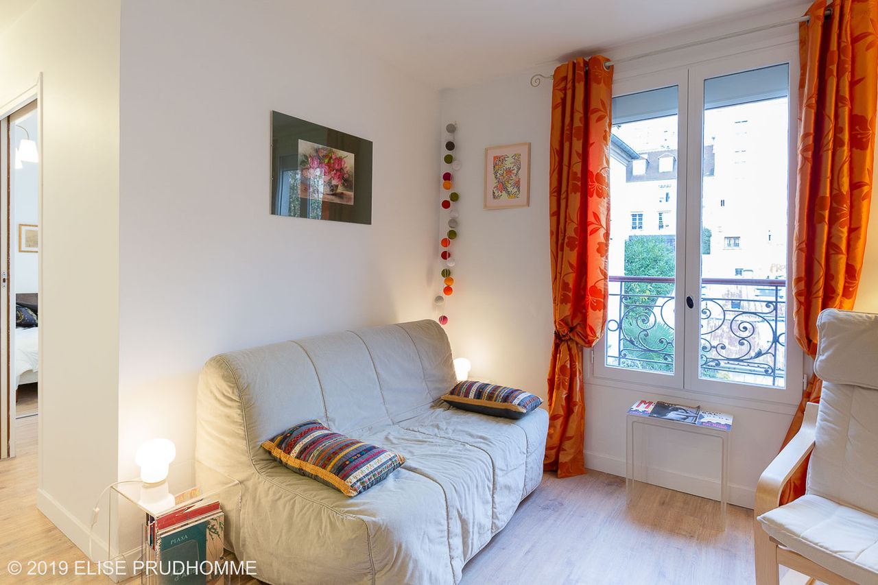 Apartment in a quiet area near the Place des Abbesses