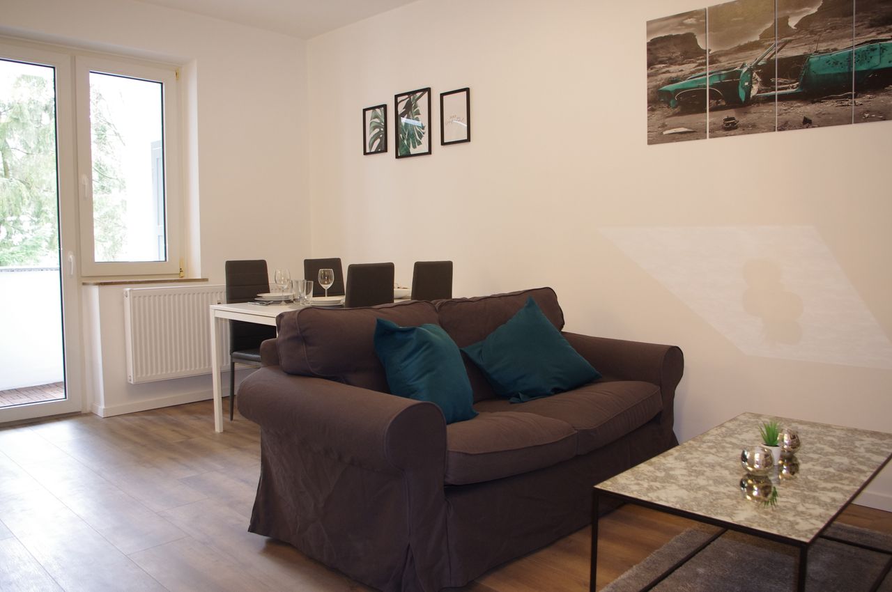 Modern, fully furnished apartment in Wuppertal