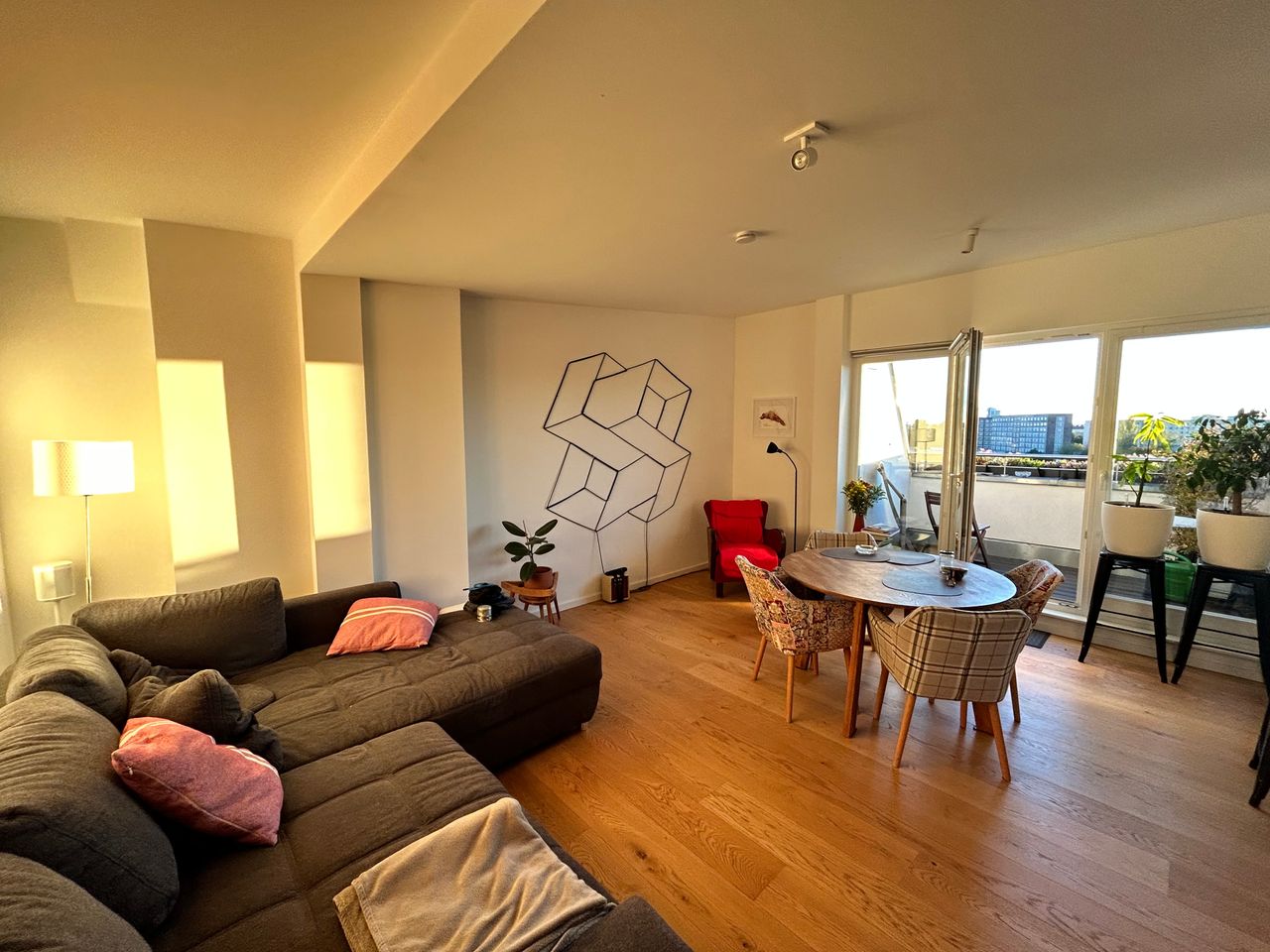 1 month Rent (19.Nov to 18.Dec) of Penthouse Ostkreuz/Boxi Kiez with cleaning