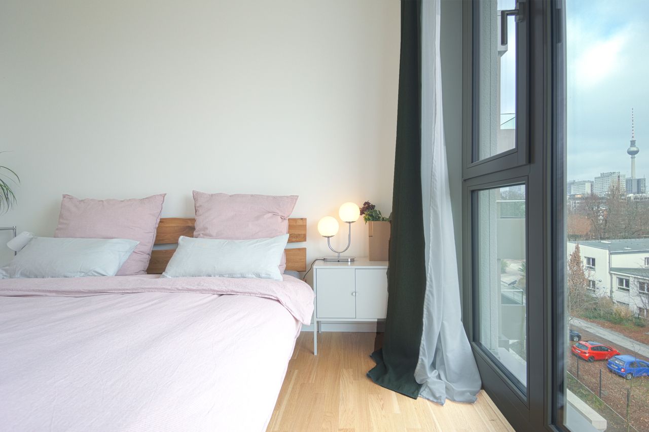 Stylish 4-Room Apartment with Dual Balconies in Central Berlin