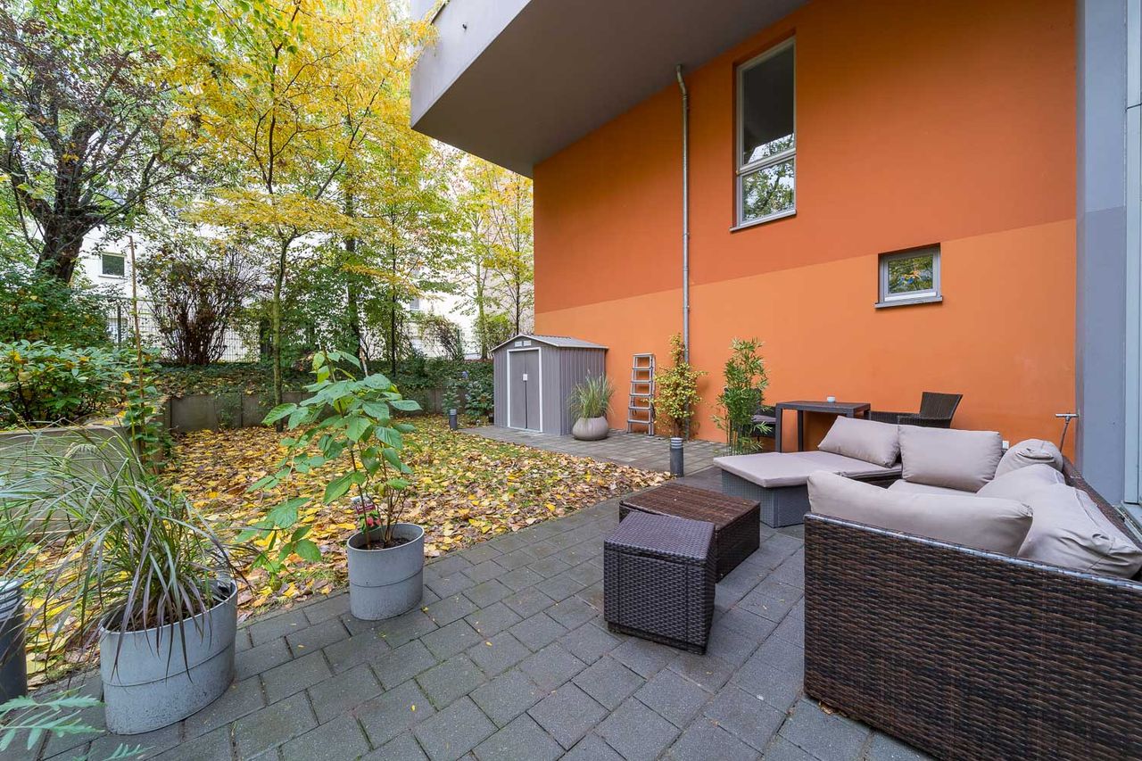 2 Room apartment with private garden in central Prenzlauer Berg Berlin